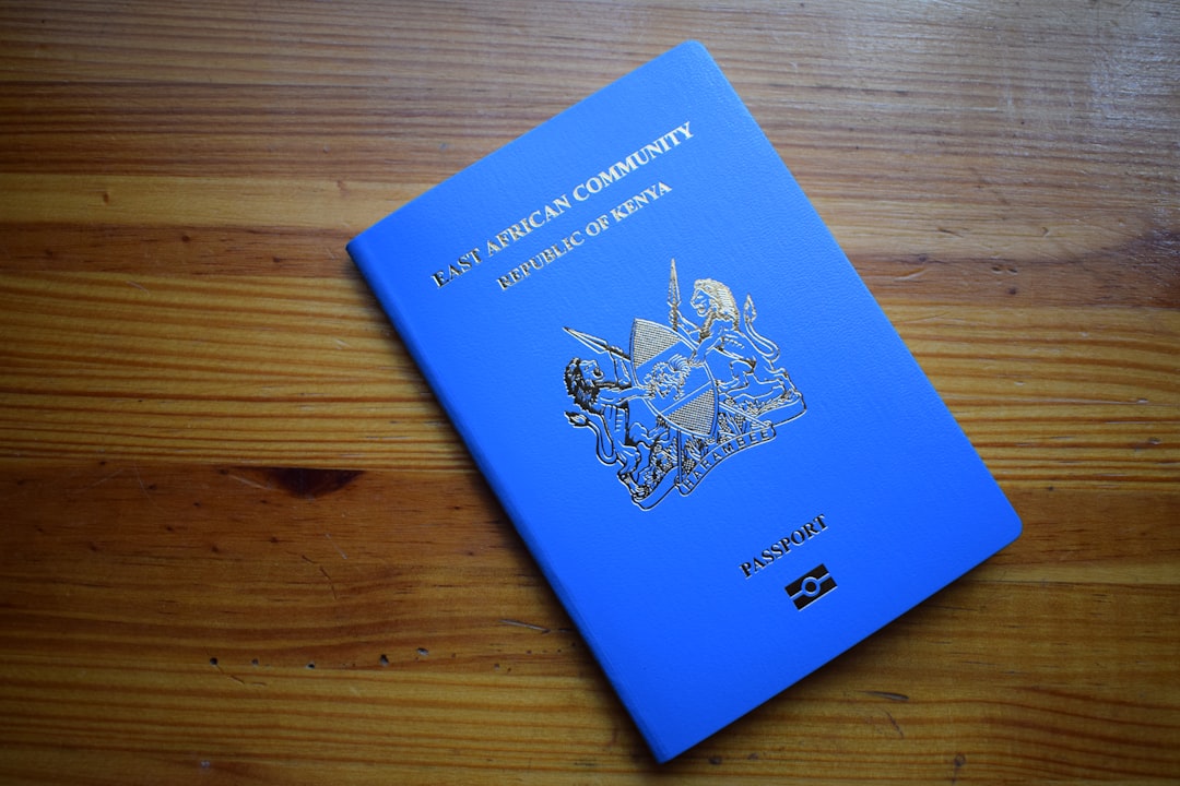 inmate rights — East African Community Republic of Kenya passport